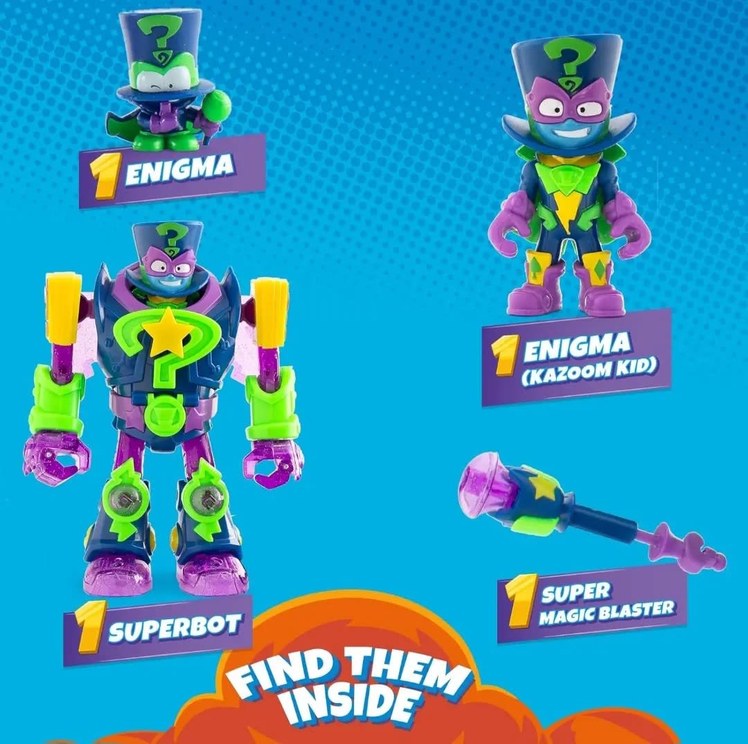 SUPERZINGS S - PLAYSET SUPERBOT ENIGMA4