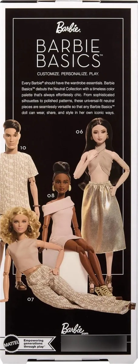BARBIE BASIC KIT NEUTRO YOU CREATE2