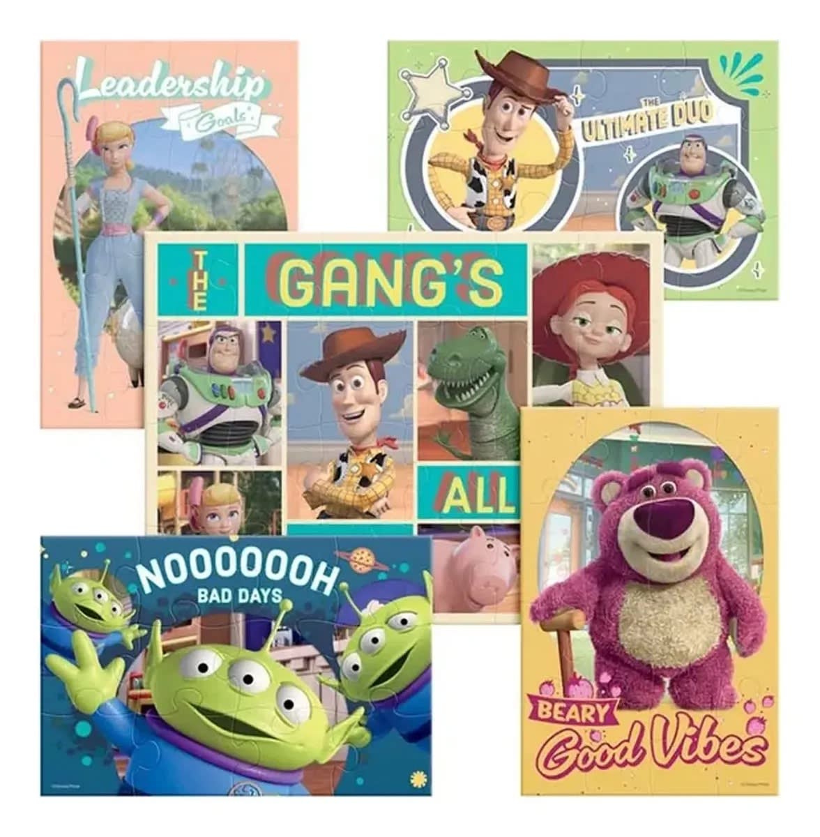 PUZZLE TOY STORY 5 - 5 MODELOS3