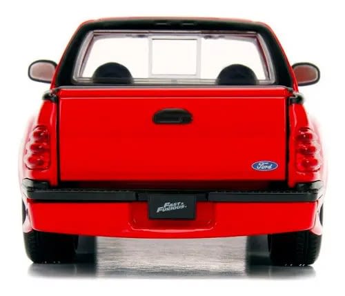 JADA TOYS FAST AND FURIOUS  - FORD F-150 SVT LIGHTNING GLOSSY RED PICKUP 19993