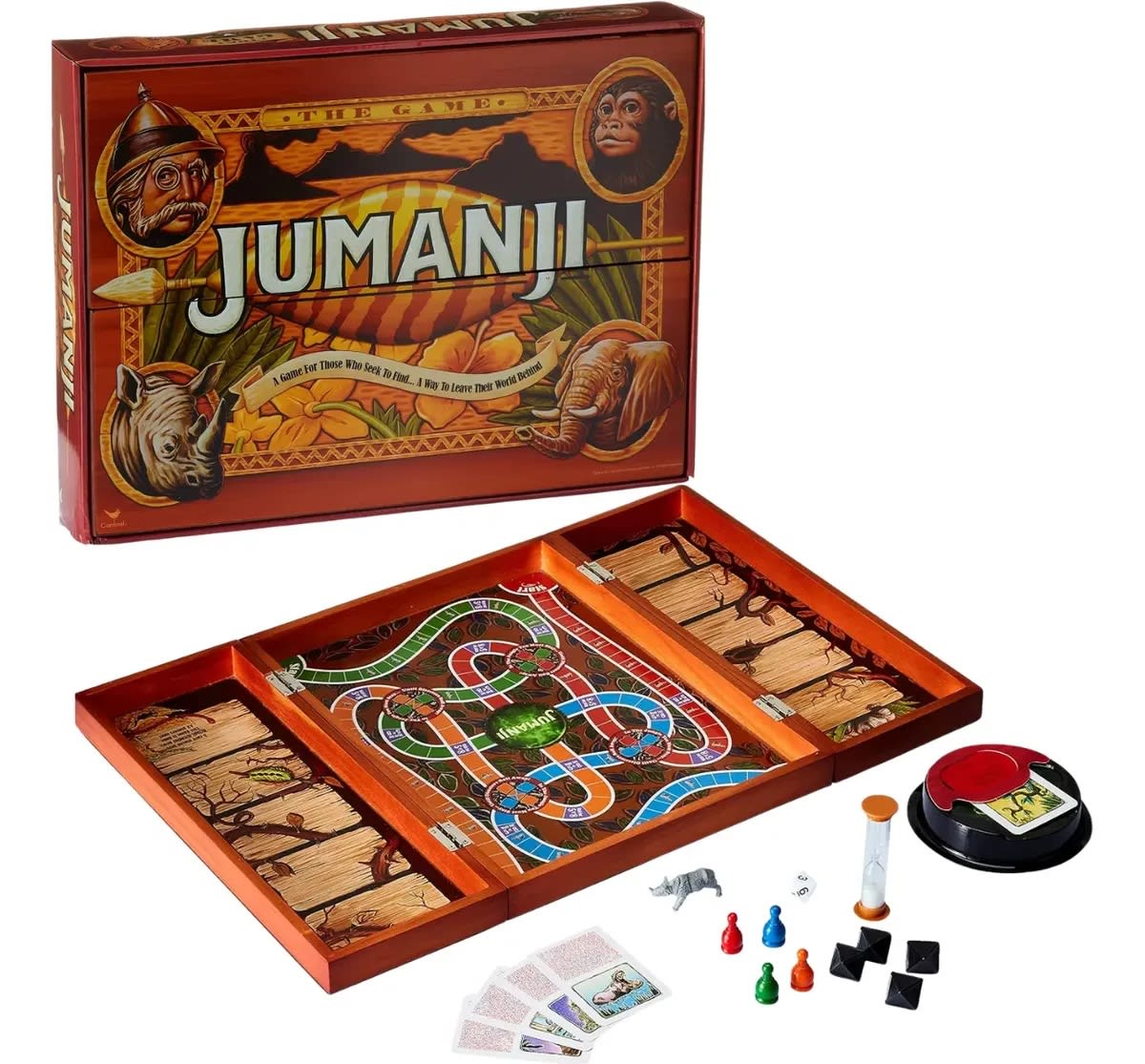 JUEGO DE MESA - JUMANJI EDICIÓN CLASICA CAJA MADERA 2
