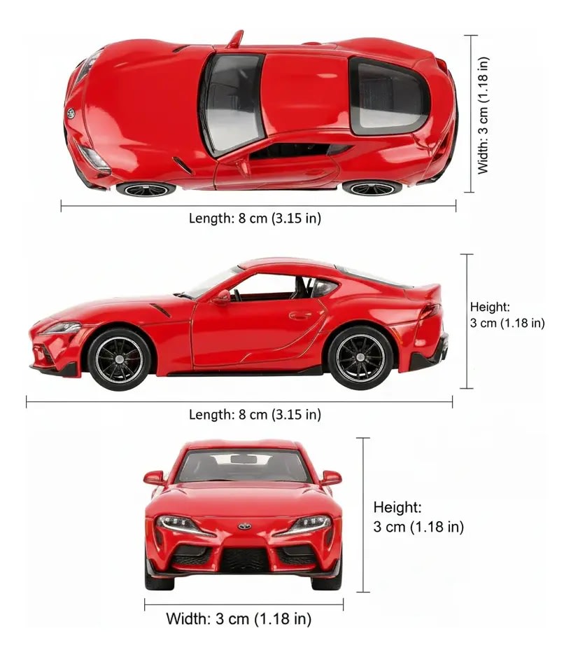WELLY - AUTO TOYOTA SUPRA (W-44051 - W-52394)1
