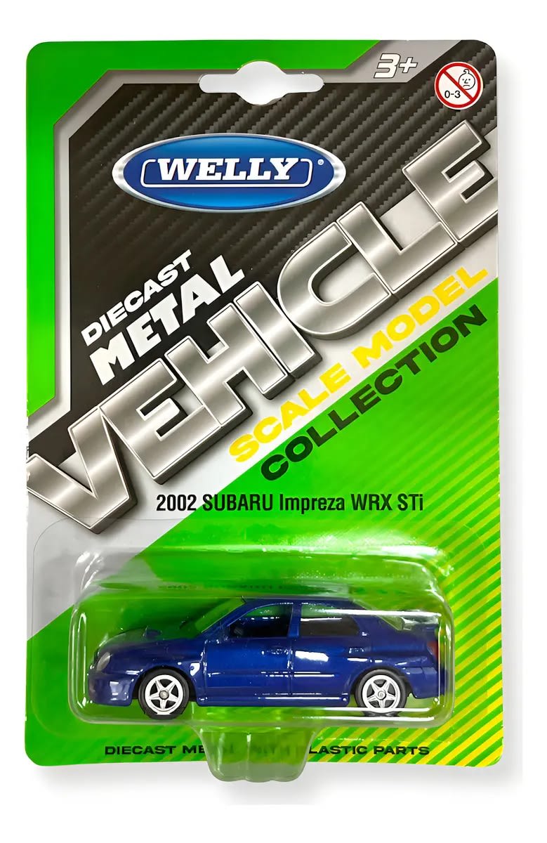 WELLY - AUTO SUBARU IMPREZA WXR STI 2