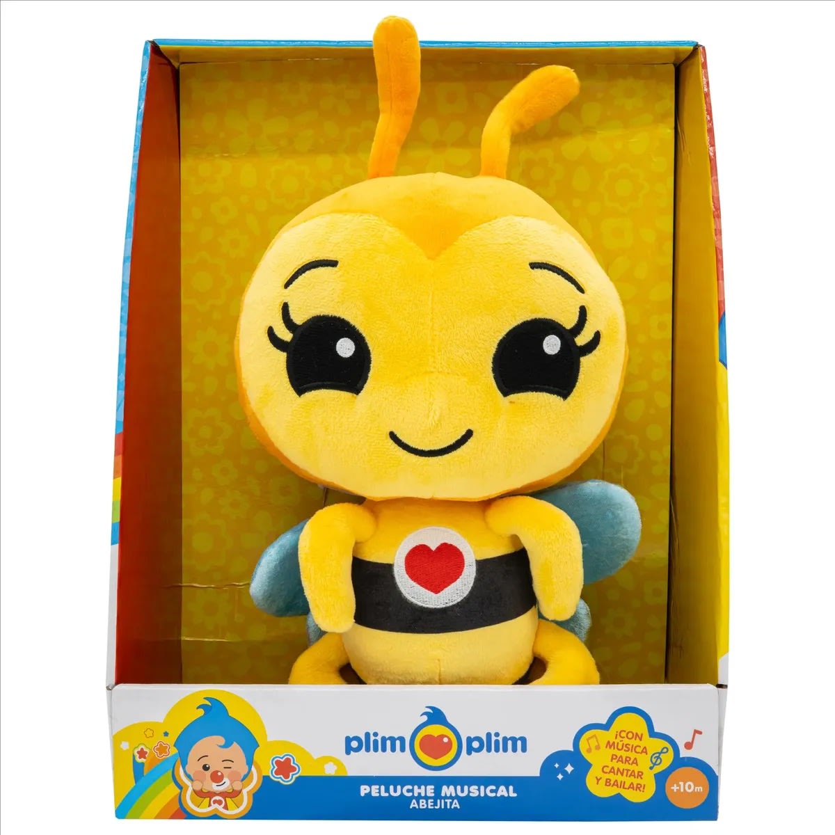 PLIM PLIM - PELUCHE ABEJITA 30 CM INTERACTIVA 2