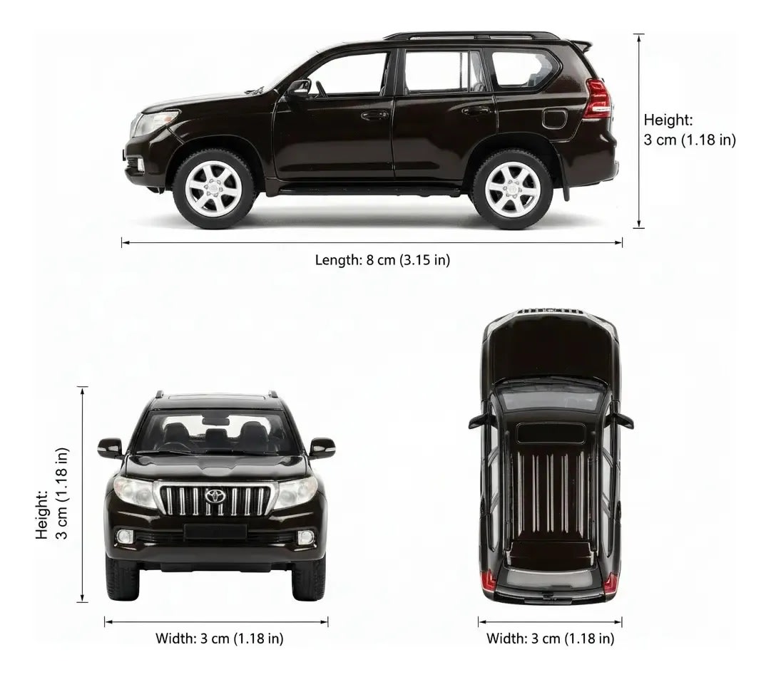 WELLY - AUTO TOYOTA LAND CRUISER PRADO2