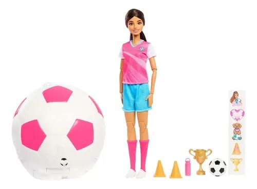 BARBIE CAREER BURST - JUGADORA DE FUTBOL3