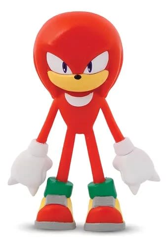 FIGURE KNUCKLES -(SONIC)  MATERIAL RUBBER - MOVEMENTS: HEAD AND ARMS1
