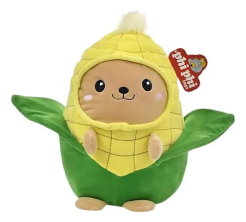 ANIMALES DISFRAZADOS DE VERDURA 30CM SURTIDO1