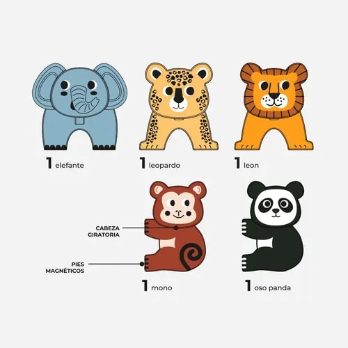 Imanix Animals Wild Jungle 279761