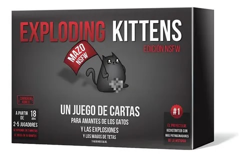 JUEGO EXPLODING KITTENS NSFW 1