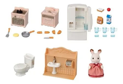 Set Sylvanian Families de Muebles de Inicio1