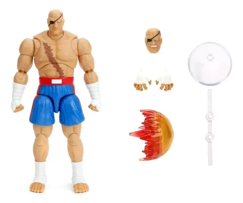 FIGURA STREET FIGHTER SAGA ACTION FIGURE 15 CM2