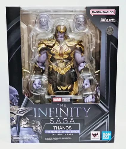 FIGURA ACCION S.H.FIGUARTS THANOS FIVE YEARS LATER 2023 EDITION THE INFINITY SAGA 1