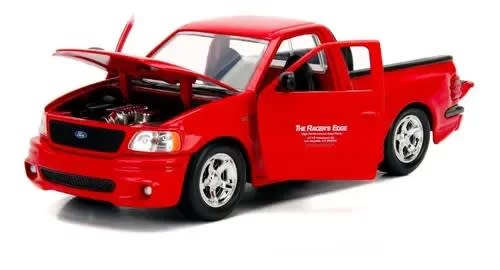 JADA TOYS FAST AND FURIOUS  - FORD F-150 SVT LIGHTNING GLOSSY RED PICKUP 19992