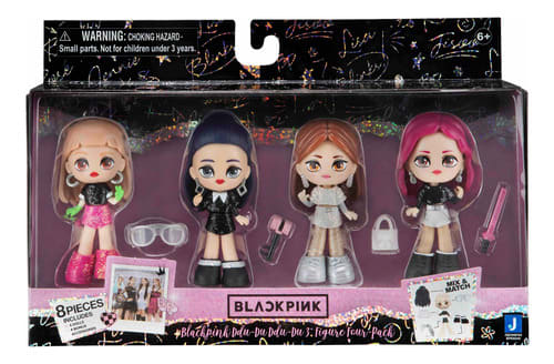 BlackPink 3 Pack De 4 Figuras (ddu-du Ddu-du) 0