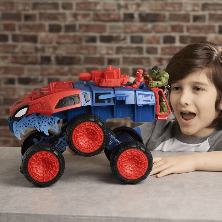 SPIDER-MAN- UN NUEVO DIA- TANQUE SUPER CHOMPIN 2 en 1 FIGURA DE ACCION2