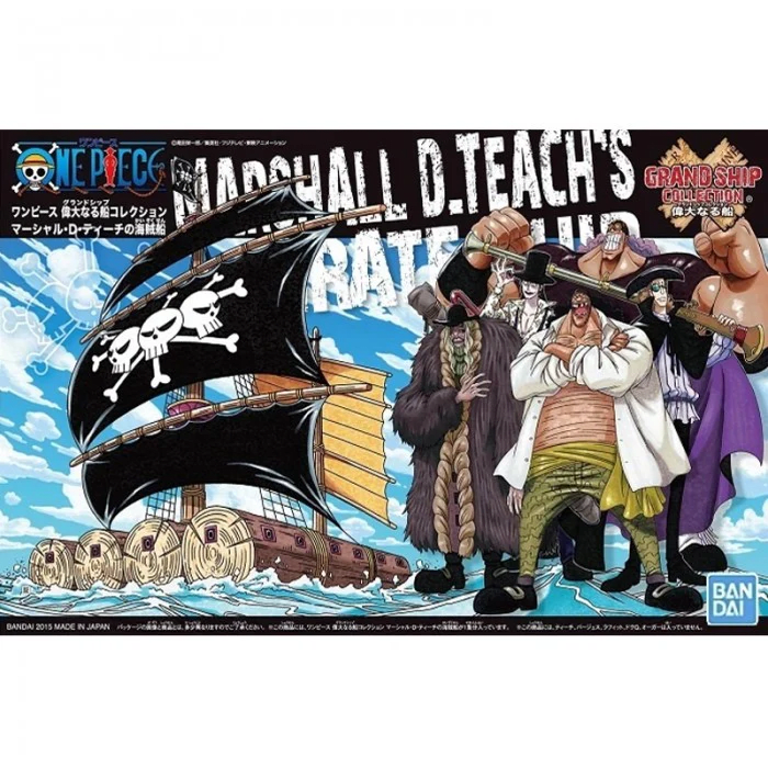 MODEL KIT GRAND SHIP COLLECTION MARSHALL D. TEACH'S SHIP. BANDAI HOBBY 0