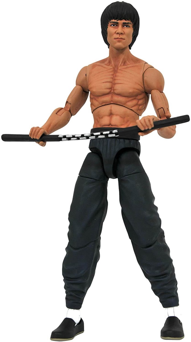 Bruce Lee Select Figures Lee Shirtless2