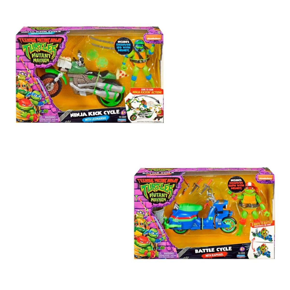 TMNT PELICULA TORTUGA NINJA Y MOTO SURTIDO 4