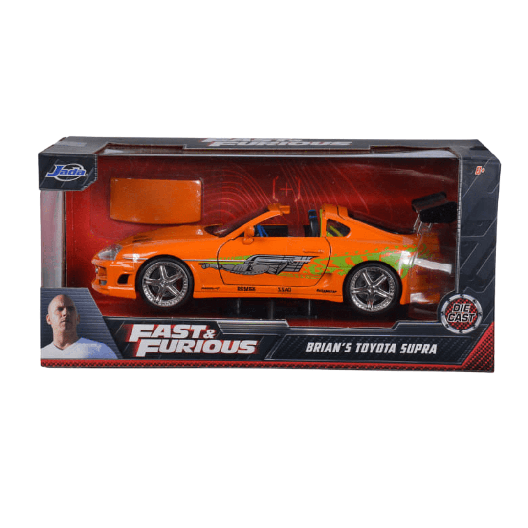 JADA TOYS FAST AND FURIOUS | BRIAN’S TOYOTA SUPRA ORANGE | 1:24 0