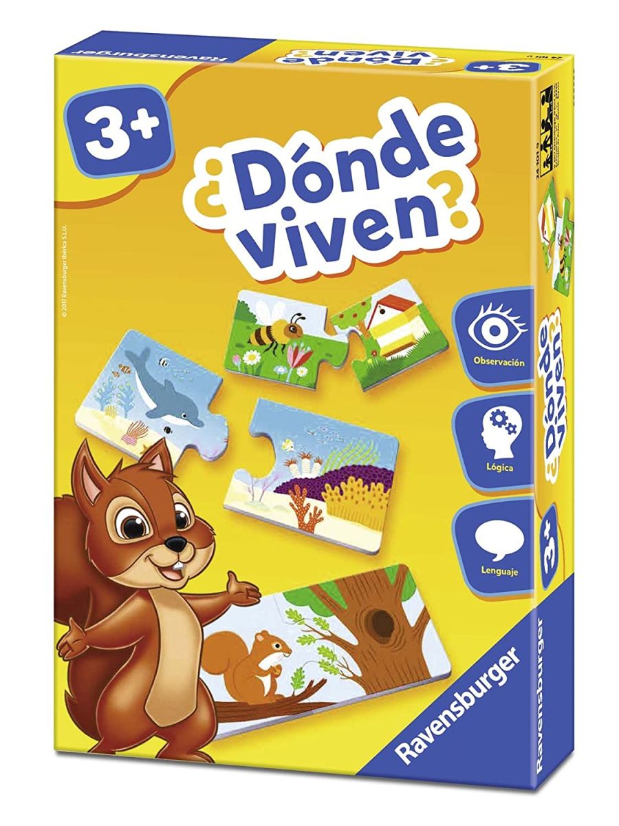 JUEGO ¿DÓNDE VIVEN? 0