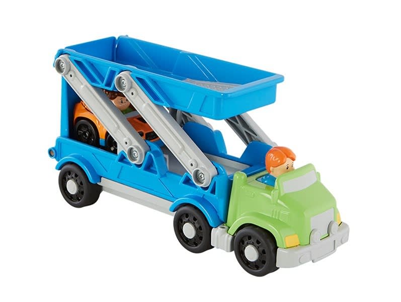FISHER-PRICE LITTLE PEOPLE REMOLQUE CARRERAS2