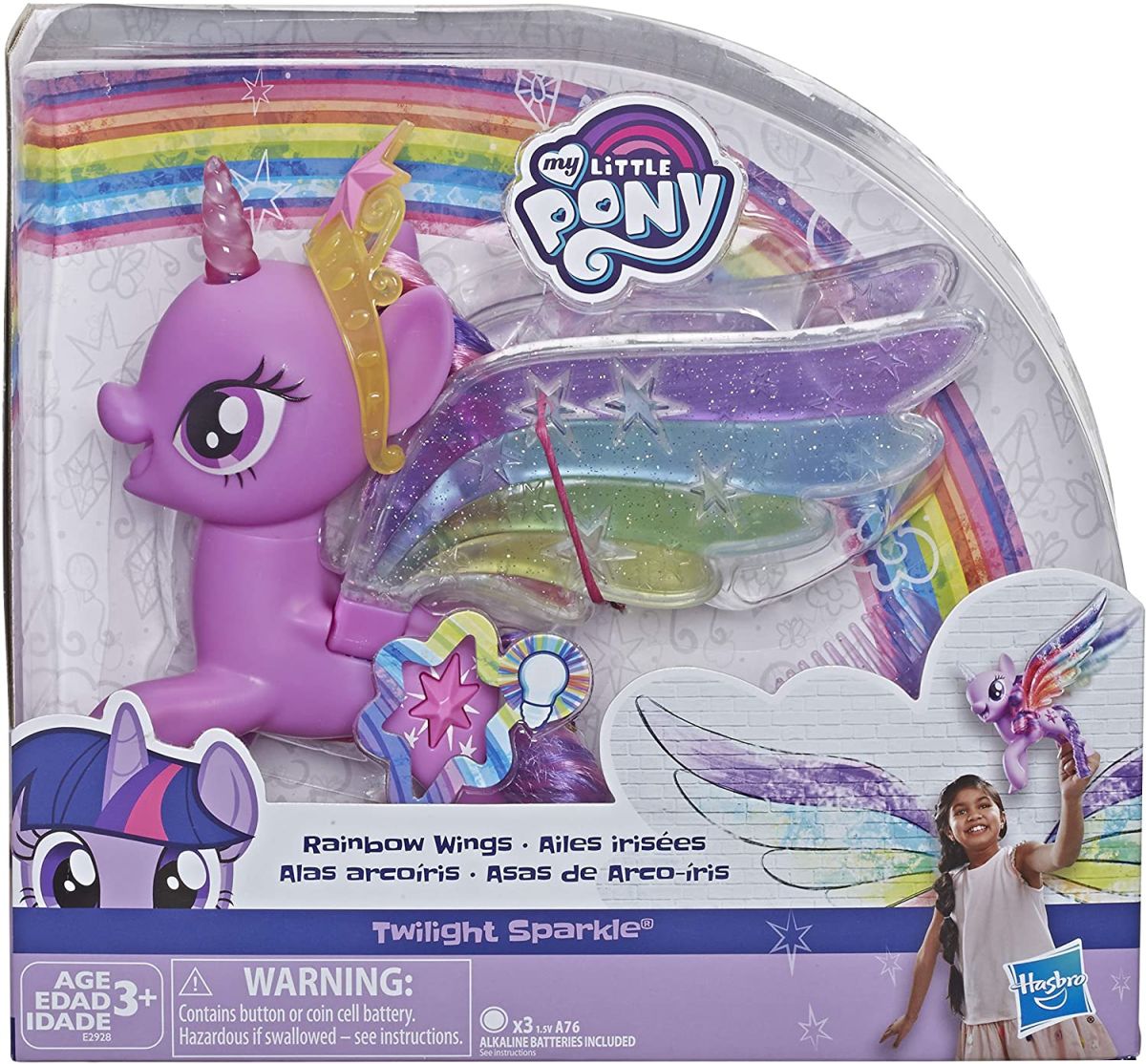 MY LITTLE PONY ALAS ARCOÍRIS TWILIGHT SPARKLE 0