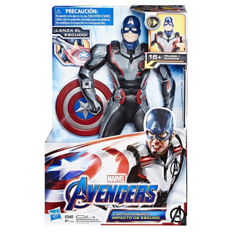 AVENGERS FIGURA ELECTRÓNICA CAPITÁN AMÉRICA 0
