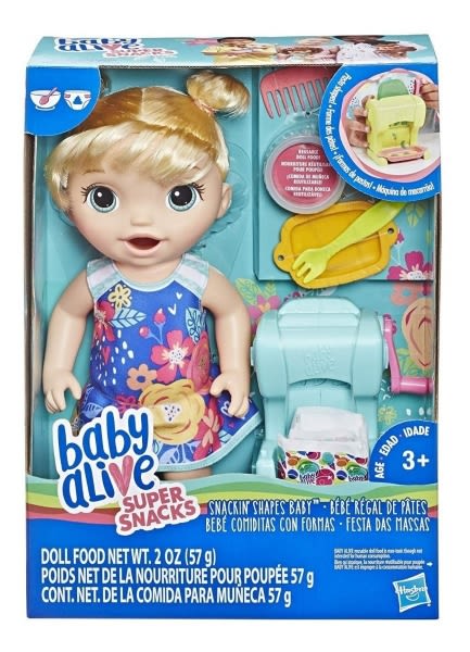 BABY ALIVE BEBÉ COMIDITAS CON FORMAS 0