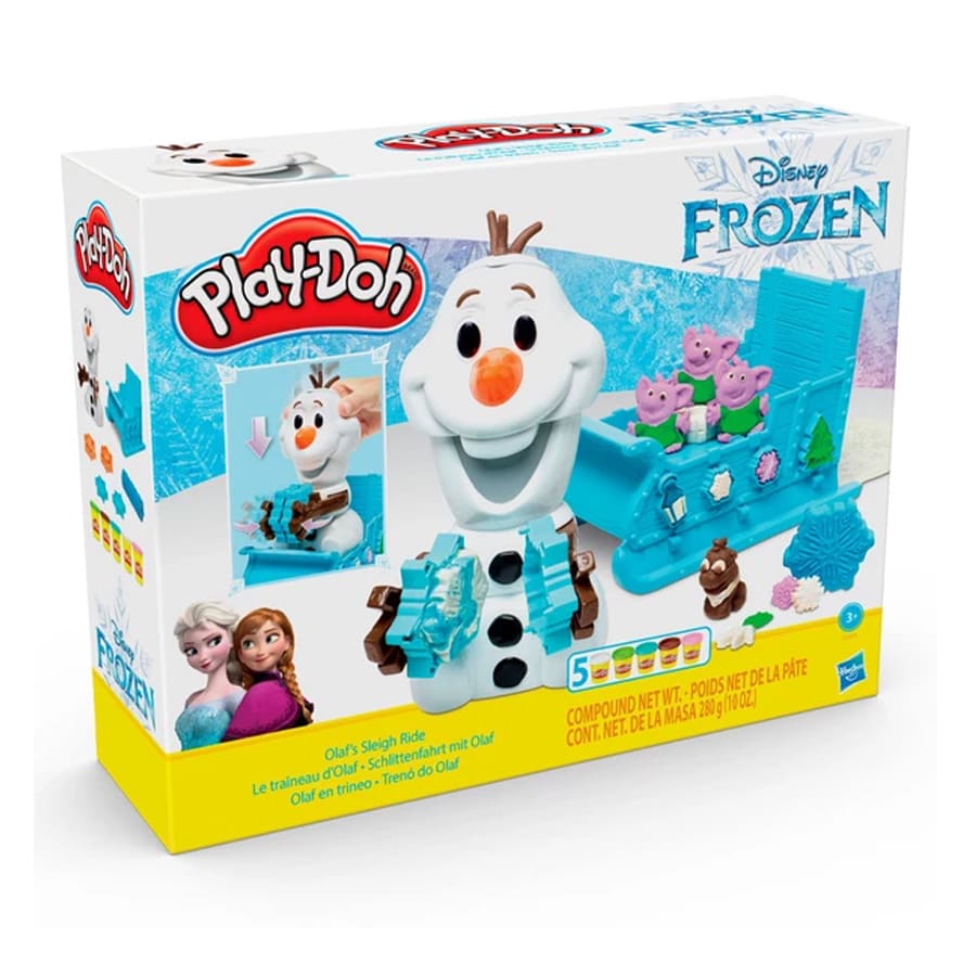 PLAYDOH FROZEN OLAF EN TRINEO 0