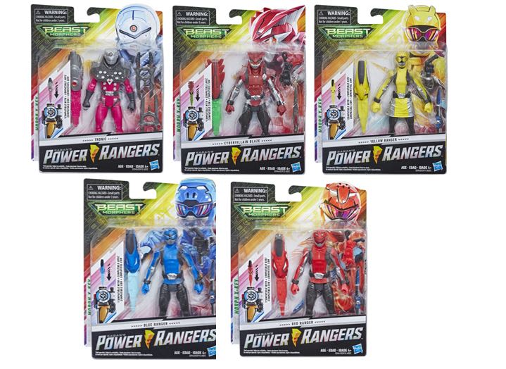 POWER RANGERS FIGURA 6 PULGADAS SURTIDO3