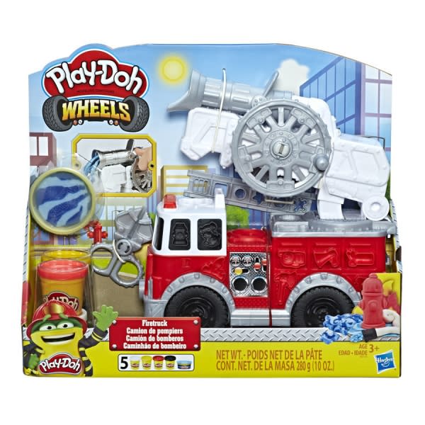 PLAYDOH WHEELS CAMIÓN DE BOMBEROS 0