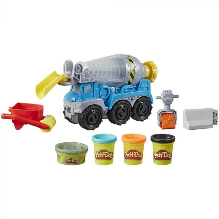 PLAY-DOH WHEELS CAMIÓN DE CEMENTO2