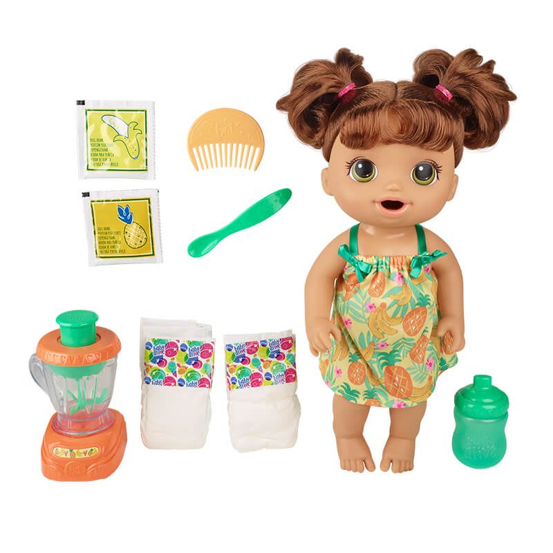 BABY ALIVE BEBÉ BATIDOS MÁGICOS (CASTAÑA)2