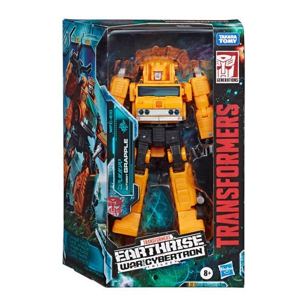 TRANSFORMERS GRAPPLE CYBERT EARTHRISE CLASE VIAJERO 0