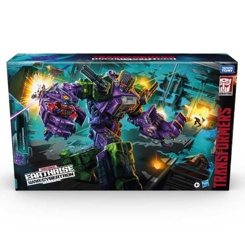 TRANSFORMERS CYBERTRON EARTHRISE TITAN CLASS SCORPONOK 0