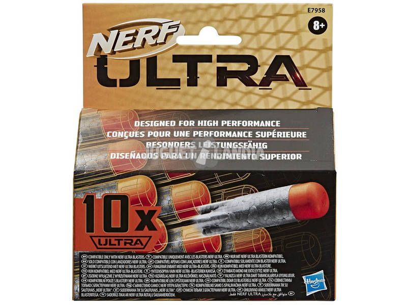 NERF ULTRA REPUESTO 10 DARDOS 0
