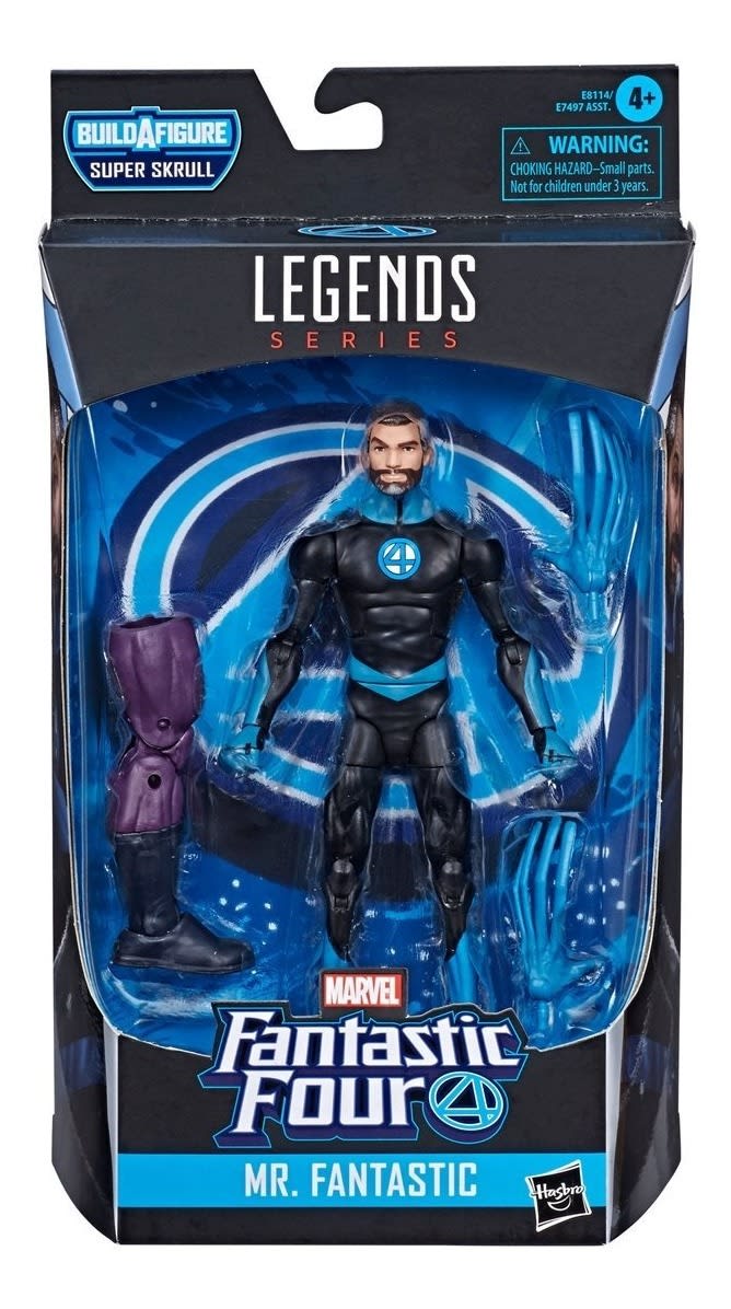 MARVEL LEGENDS 4 FANTASTICO MR. FANTASTIC 0