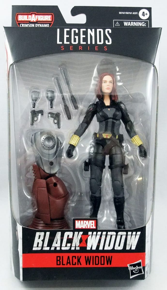 MARVEL LEGENDS BLACK WIDOW 6”- BLACK WIDOW  0