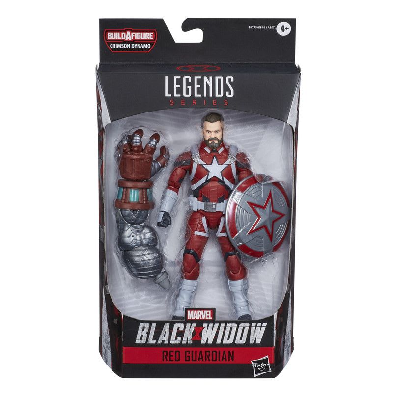 MARVEL LEGENDS BLACK WIDOW 6”- RED GUARDIAN 0