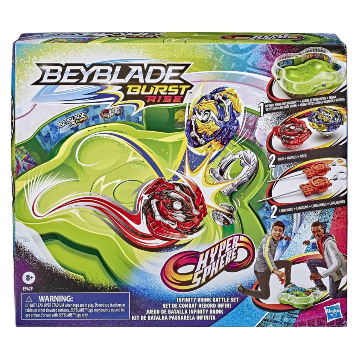 BEYBLADE HYPERPHERE JUEGO DE BATALLA INFINITY BRINK 0