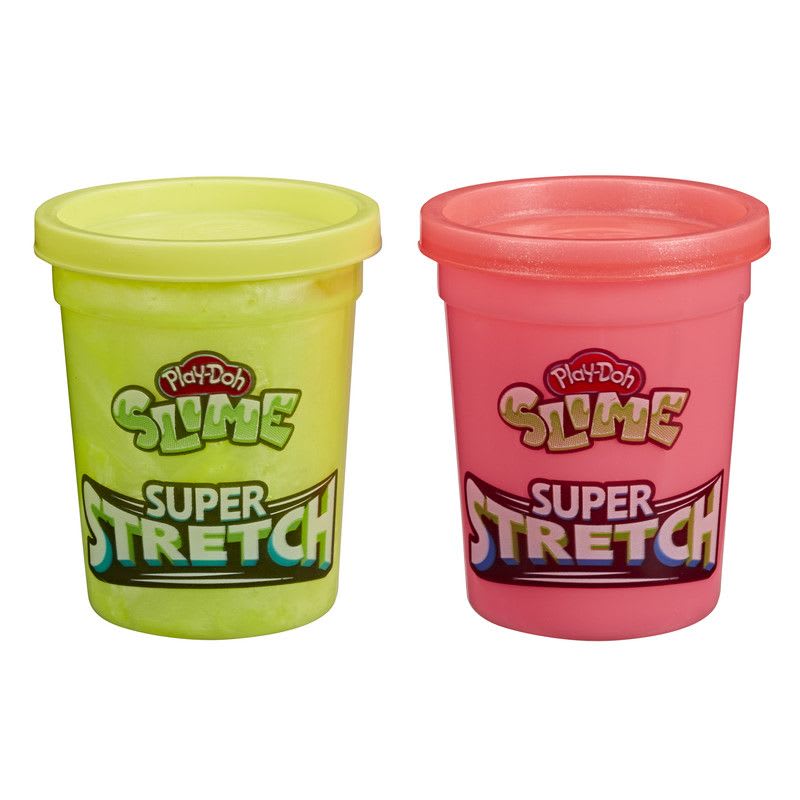 PLAYDOH SLIME SUPER STRETCH 2 PACK2