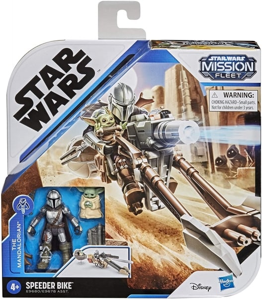 STAR WARS MISSION FLEET SPEEDER BIKE MANDALORIAN 1