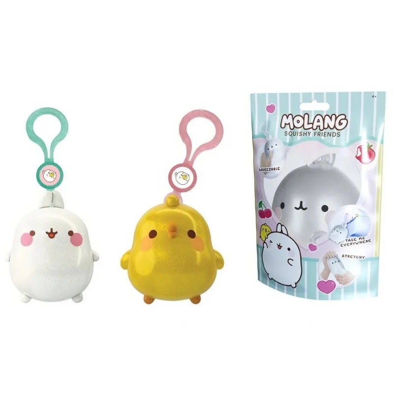 MOLANG & PIU PIU LLAVEROS SQUISH FRIENDS2