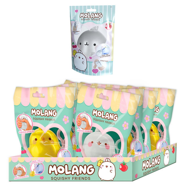 MOLANG & PIU PIU LLAVEROS SQUISH FRIENDS 0