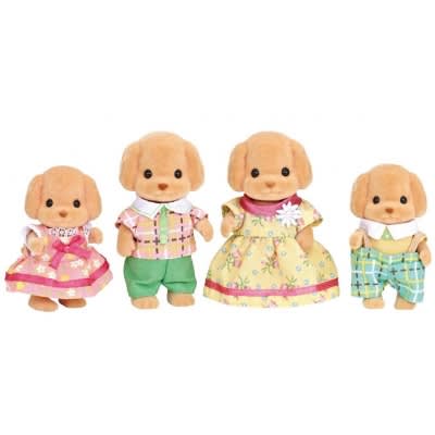 SYLVANIAN FAMLILIES TOY POODLE FAMILY2