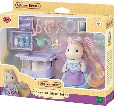 SYLVANIAN FAMILIES SET ESTILISTA PONY SERAFINA 1