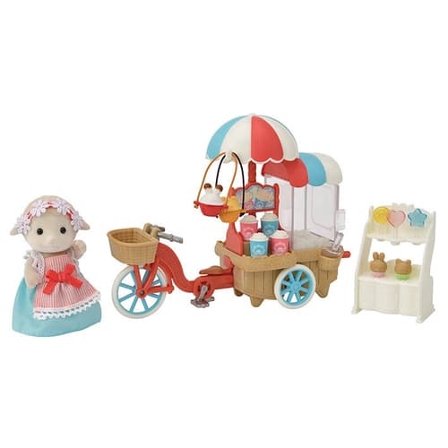SYLVANIAN FAMILIES TRICICLO REPARTO DE PALOMITAS1