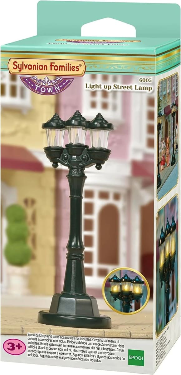SYLVANIAN FAMILIES LIGHT UP STREET LAMP FAMILY 1