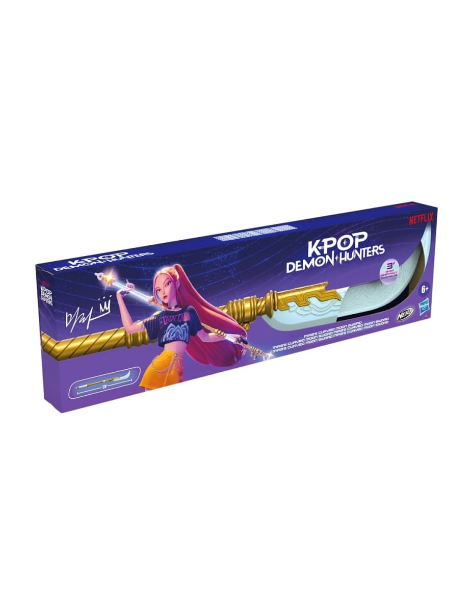 K-POP DEMON HUNTERS -  MIRA ESPADA LINAR CURVA 0
